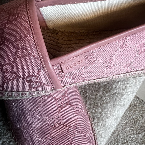 Gucci Pink Espadrilles - Picture 3 of 7